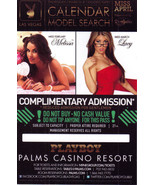 PLAYBOY Calendar Model Search Miss April Admission Card - $15.01 CAD
