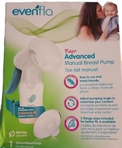 EVENFLO ~ Advanced Manual Breast Pump ~ BPA Free ~ Lightweight ~ Pivoting Handle - £21.98 GBP