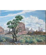 Monument Valley National Park Original Oil Painting by Irene Livermore  - £238.47 GBP