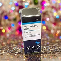 M.A.D SKINCARE Acne Drying Lotion 10% Brand New In Sealed Box 1 fl oz - $24.74
