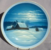 Rosenthal 1910 Christmas Weihnachten Plate: Winter Peace - $75.99