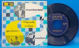 Mantovani, Julius Katchen Piano 45EP &amp; PS - George Gershwin Rhapsody In ... - €4,09 EUR