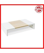 Multi-Functional Wooden Monitor Stand - 20 Inch for Home Office Comfort - $668.91 MXN