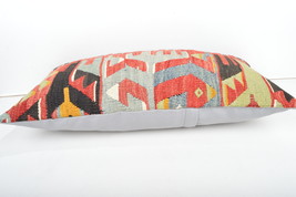 12x24'' lumbar pillow bohemian cushion Kilim Pillow Throw Pillow lumbar pillow - £43.86 GBP