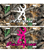 Custom Browning Buck Personalized Free Camo License Plate Hunting Auto Tag - $17.99