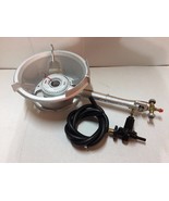High Pressure Burner, Propane Gas, Manual, 12&quot; Mouth Up to 119000 BTU/HR... - $134.63