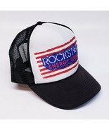 Rockstar Energy Drink Snap Back Trucker Hat Baseball Cap American Flag B... - $194.60 MXN