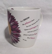 Floral Inspiration: &quot;I Know the Plans&quot; Coffee Mug (Used) - £5.31 GBP