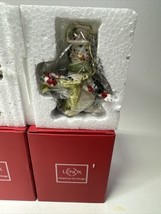 Lenox Very Merry Christmas Ornaments Set of 5 Tree Penguin Snowman Bear Santa  - £39.32 GBP