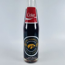 Iowa Hawkeyes Rose Bowl Coca Cola Unopened Bottle 1981 1982 Big 10 Coke VTG - £11.46 GBP