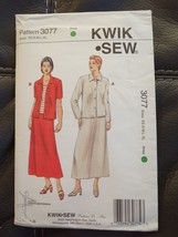 Kwik Sew 3077 Sewing Pattern Womens Jacket Skirt Top K Martensson Sizes ... - $8.54
