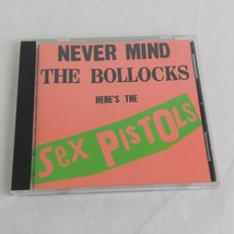 Never Mind Bollocks Here&#39;s Sex Pistols CD 1990 Punk Johnny Rotten Sid Vicious - £7.78 GBP