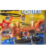 Toy Zoom Police Copter launcher Helicopter Flies Upto 60 feet #Ty511 - $14.84