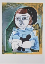 &quot;Paloma un Bleu&quot; from Marina Picasso Estate Ltd Edition of 500 Litho 29.5&quot;x21.5&quot; - £916.79 GBP