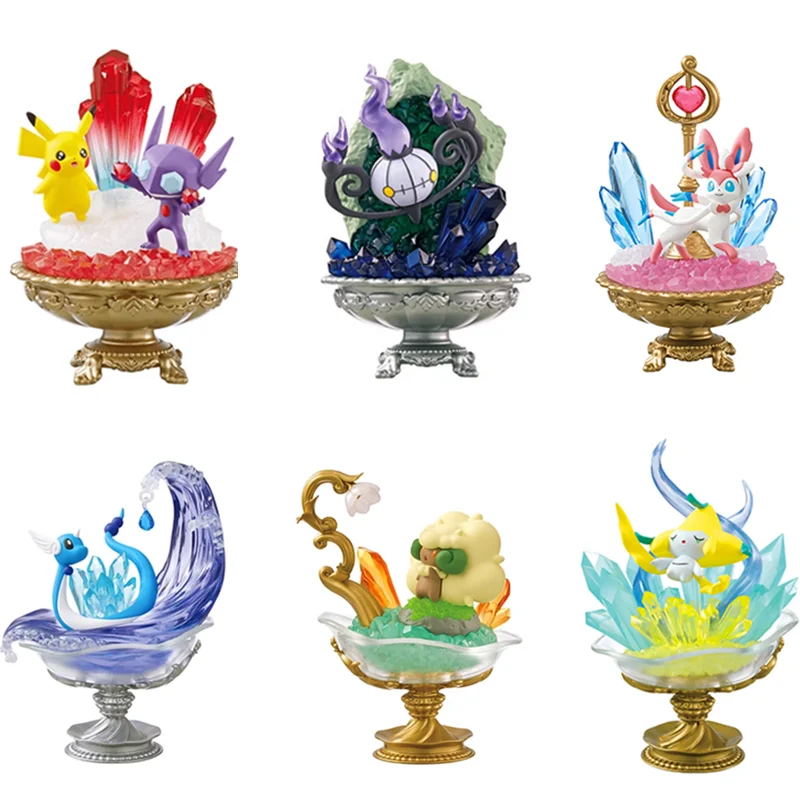 Shock Original Re-ment Pokemon Gemstone Collection 2 Anime Action Figure Toys - £28.83 GBP+