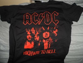 AC/Dc - Distressed Highway Infernal Women&#39;s T-Shirt Large-
show original... - $14.33