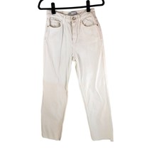Zara Womens Mom Jeans High Rise White US 2 - £7.66 GBP