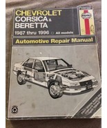 Haynes Repair Manual Chevrolet Corsica &amp; Beretta 1987-1996 #24032 - £3.71 GBP