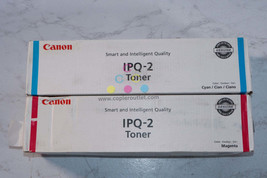 2 New OEM Canon imagePRESS C6000, C6010, C7000, C7010 CM Toner Cartridges IPQ-2 - $133.65