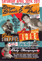 Rockabilly 2011 Booze, Broads &amp; Hot Rods Vegas  Promo Card - £1.53 GBP