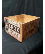 Early 1900s Lenox Soap Procter &amp; Gamble Wood Crate Shipping Box Orig Pap... - €161,28 EUR