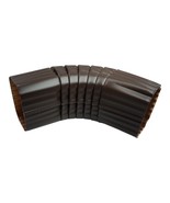 1 - Aluminum Gutter Downspout Gutter A Elbow - 3&quot; x 4&quot; Brown - $203.66 MXN