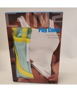 Pop color tank top men size medium blue with yellow trim for summer - $18.65