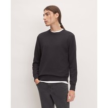 Everlane Mens The No-Sweat Sweater | Uniform Sweat Wicking Black XS - $43.41