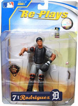 Ivan Pudge Rodriguez Detroit Tigers Re Plays MLB Action Figure NIB NIP N... - $25.98