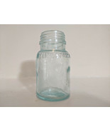 1920-1930s Mellin&#39;s Food Co Baby Food Jar Boston MA Aqua Embossed Vintag... - £11.55 GBP