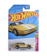 Hot Wheels &#39;84 Corvette Gold -HW: The &#39;80s Series #6/10 New - $8.79