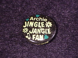 Vintage 1970’s Archie Jingle Jangle Fan Record Promotional Pinback Butto... - £7.81 GBP