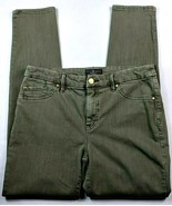 Chicos So Slimming Womens Skinny Jeans Size XS Gray Wash Stretch - $330.88 MXN