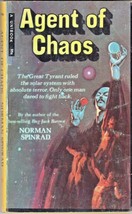 AGENT OF CHAOS (1970) Norman Spinrad - A Unibook PB - Science Fiction - £5.65 GBP