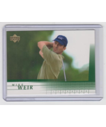 2001 Upper Deck Golf Mike Weir Rookie RC card #20 - $9.99
