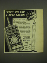 1952 Marvel Mystery Oil Ad - Reel oil for a sure catch - £14.44 GBP