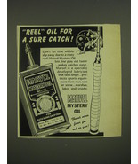 1952 Marvel Mystery Oil Ad - Reel oil for a sure catch - £14.55 GBP