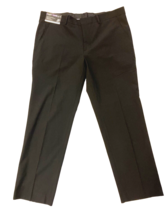 JF J Ferrar Mens 36x29 Pants Black Dress Super Slim Slacks Flat Front 36W 29L - $28.59