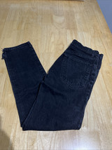 Arizona Jean Co Mens 30x30 Black Skinny Flex Denim Straight Leg Nice! - $14.90