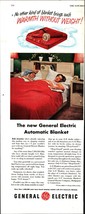1947 vintage original ad General Electric Automatic Heating Blankets e3 - $25.98