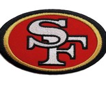 San Francisco 49ers NFL Super Bowl Embroidered Iron On Patch 5.15&quot; x 3.0&quot; - $14.87