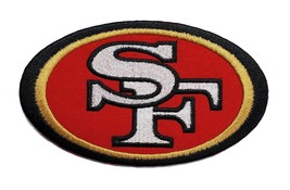 San Francisco 49ers NFL Super Bowl Embroidered Iron On Patch 5.15&quot; x 3.0&quot; - £11.85 GBP