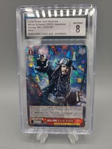 2023 Weiss Schwarz Disney Lone Pirate Jack Sparrow 100 Japanese CGC 8 NM... - $41.56