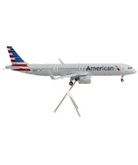 Airbus A321neo Commercial Aircraft &quot;American Airlines&quot; Silver with Strip... - $2,744.92 MXN