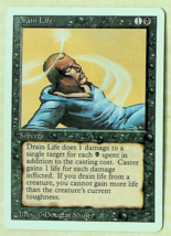 Drain Life - Revised Series - 1994 - Magic The Gathering - £4.05 GBP