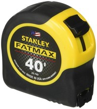 Stanley Tools FatMax 33-740 40-Foot Tape Rule with BladeArmor - £53.02 GBP