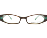Prodesign Denmark Eyeglasses Frames 4628 C.5022 Brown Clear Green 49-17-130 - £73.80 GBP