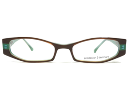 Prodesign Denmark Eyeglasses Frames 4628 C.5022 Brown Clear Green 49-17-130 - $93.42