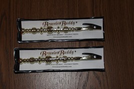 Bracelet Buddy® - NEW- Original - Bracelet Fastener - Gold Tone - Set Of 2 - £7.12 GBP