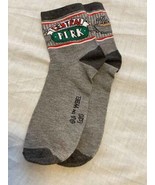 Friends TV Show Quarter Socks 6-12 Central Perk Coffee Novelty Fan Gift New - $7.83